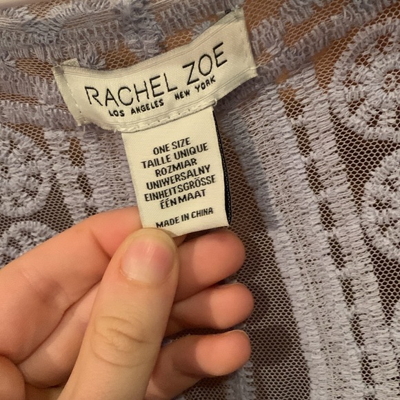 Rachel Zoe light purple duster - Picture 2 of 3